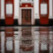 reflection-of-building-in-puddle