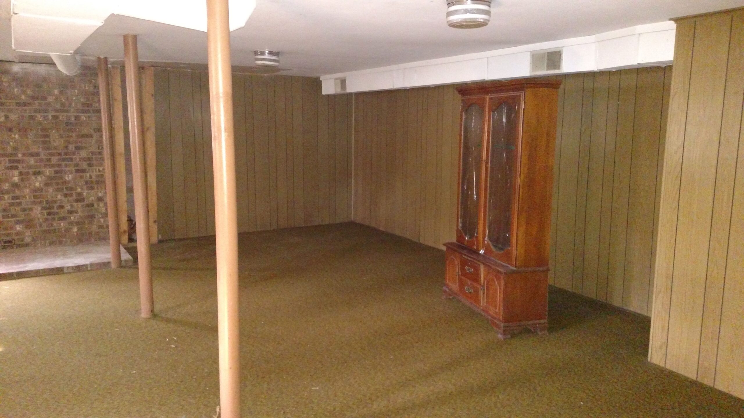 Bonneville Basement Before